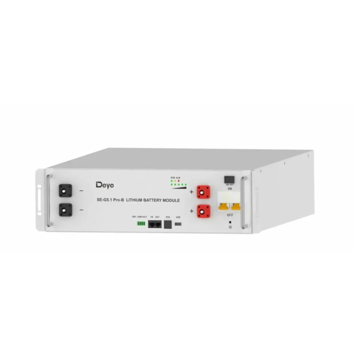 Deye SE-G5.1 PRO-B  LiFePO₄ akumulators 5,12 kWh, zemsprieguma – LV