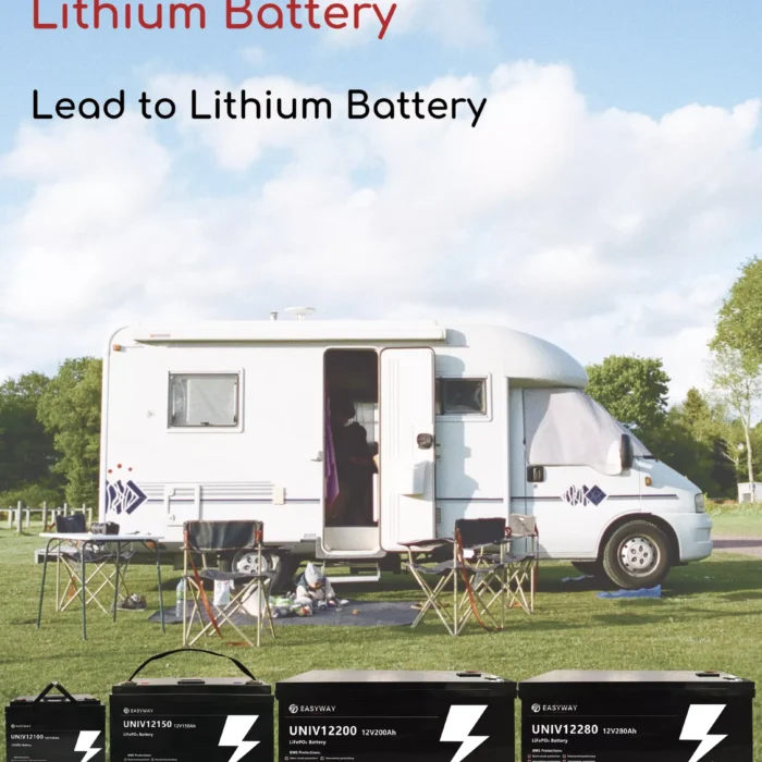Akumulatora baterija 12V 280Ah 3.5 kWh LiFePO4  Lead To Lithium Battery