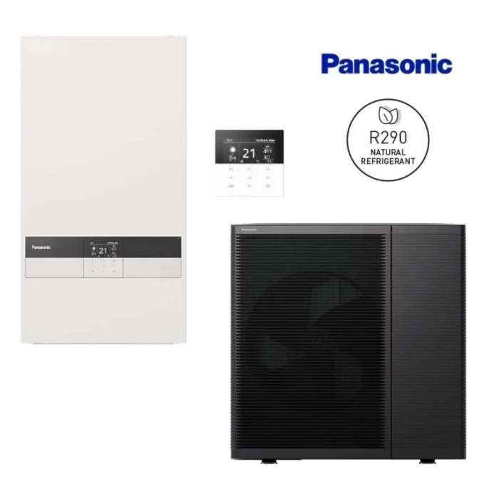Panasonic 5kW-9kW Aquarea L paaudzes Hydraulic Bi-Block (R290)