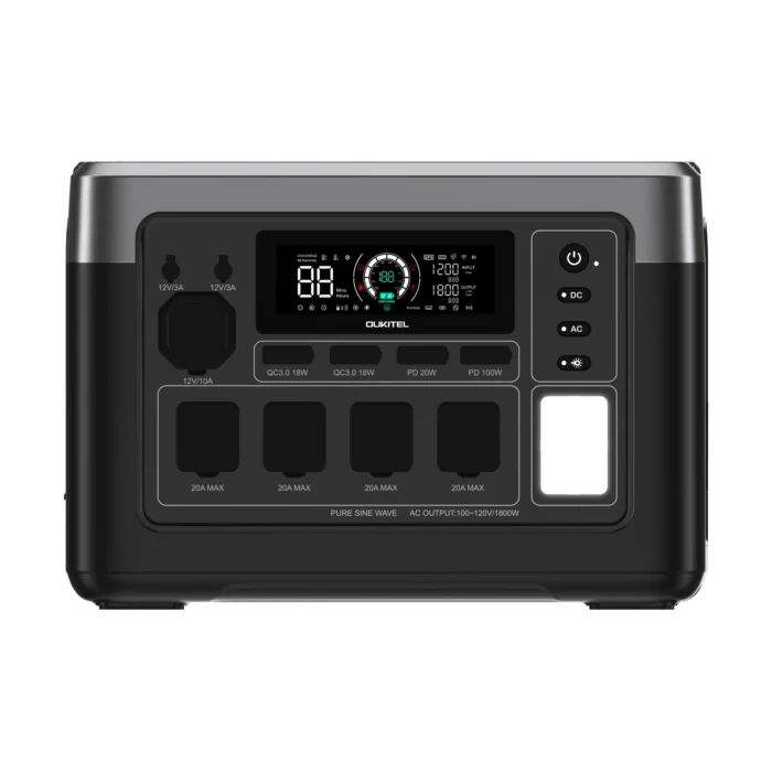 OUKITEL Portable Power Station 1800W-3600W
