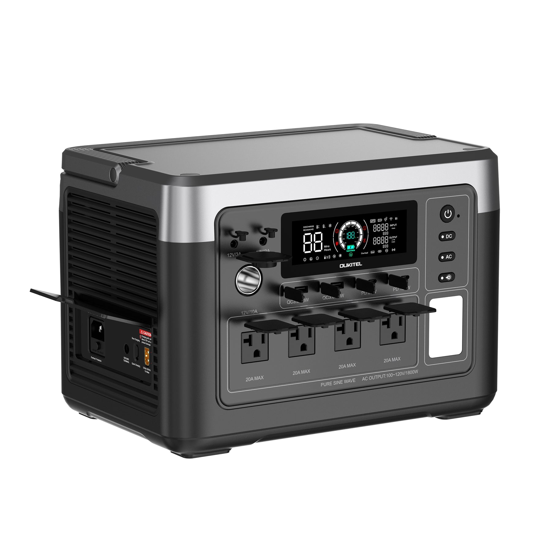 OUKITEL Portable Power Station 1800W-3600W - Image 4