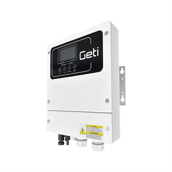 GETI GWH02D saules enerģijas invertors PV ūdens sildīšanai 4000W 230V IP65 ar displeju