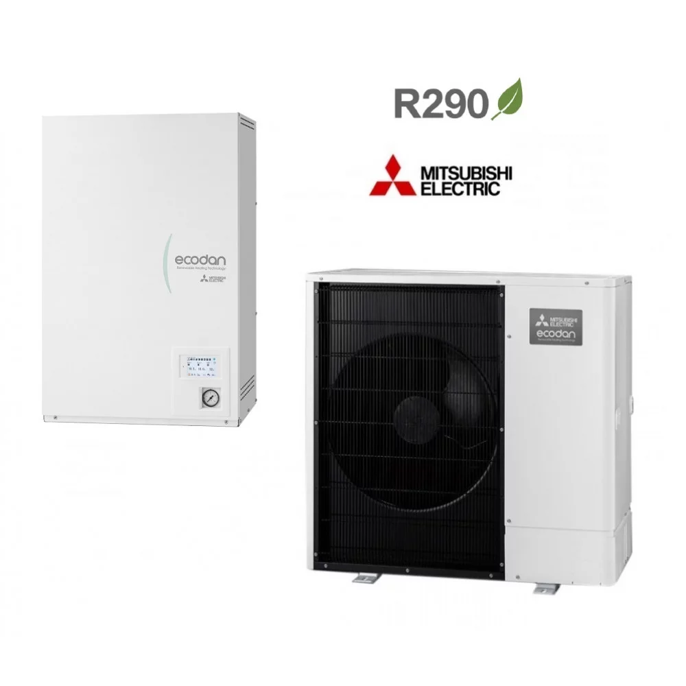 Siltumsūkņis Mitsubishi Power Inverter Monobloks 6-12kW - Image 2