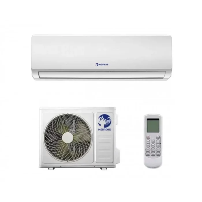 Nordis SIRIUS gaisa kondicionieris 2,7–7,18 kW (apkure līdz −15 °C) balts/melns