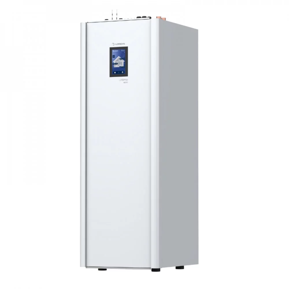 NØRDIS Ultima MONO R290 (6-16 kW) - ūdens līdz +75°C, ar tvertne 250L, Nord Pool atbalsts - Image 4