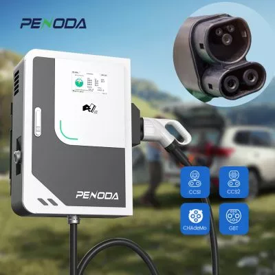 Penoda EV uzlādes stacija PDA (20 kW / 30 kW / 40 kW) – sienas montāža