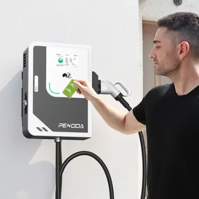 Penoda EV uzlādes stacija PDA (20 kW / 30 kW / 40 kW) – sienas montāža