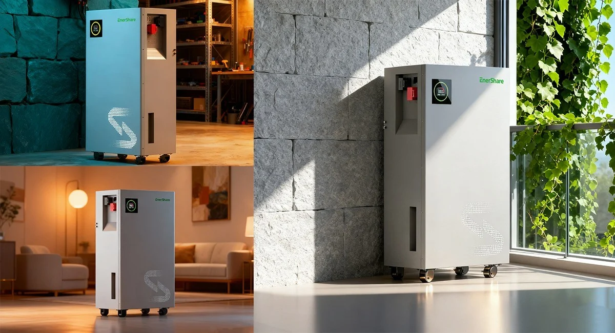 EnerShare LiFePO4 akumulators 16,38 kWh 51,2 V 320 Ah (zema sprieguma) - Image 10