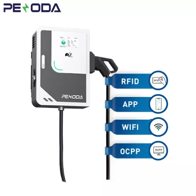 Penoda EV uzlādes stacija PDA (20 kW / 30 kW / 40 kW) – sienas montāža