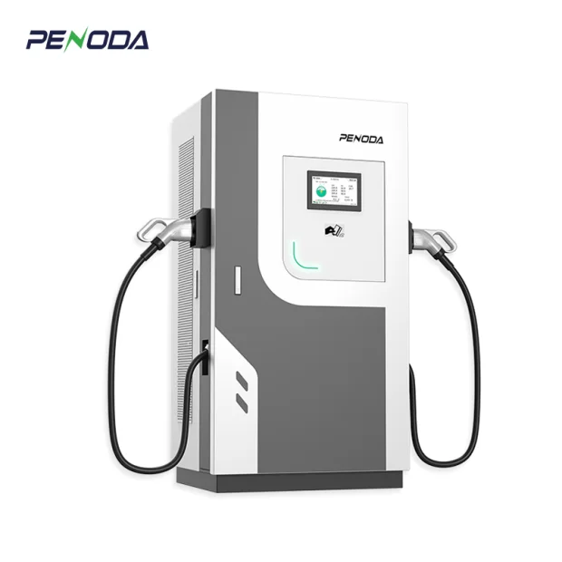 Penoda EV uzlādes stacija PDB (60 kW / 80 kW) – brīvi stāvoša DC ātrā uzlāde